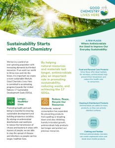 Sustainability Starts with Good Chemistry