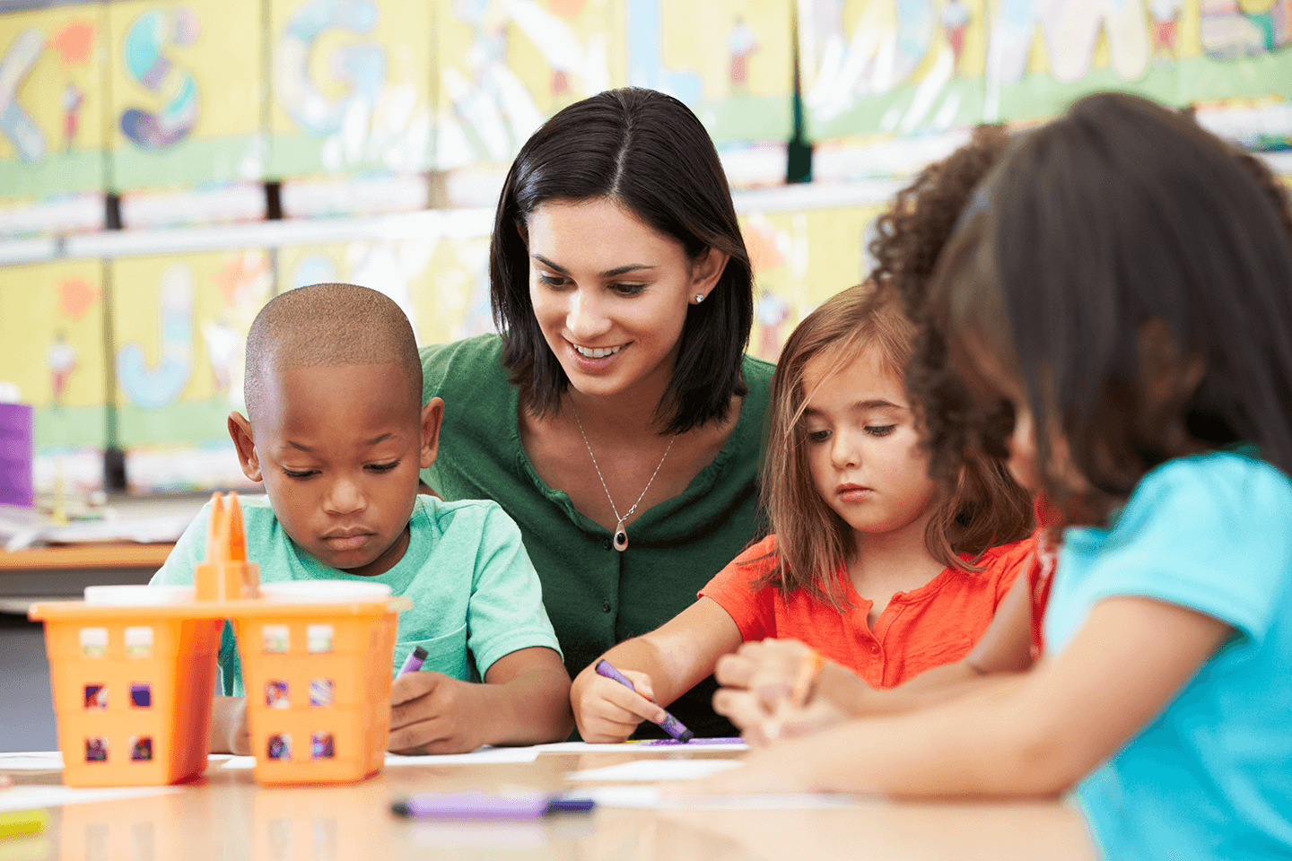 Elementary Age Children Art Class